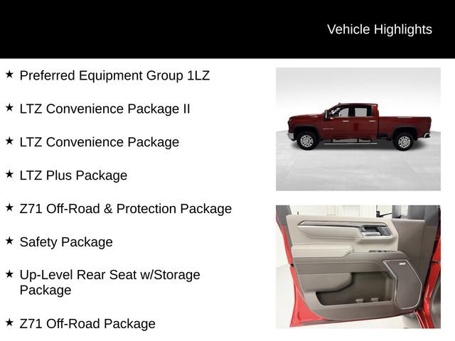 Certified 2024 Chevrolet Silverado 2500 LTZ w/ LTZ Plus Package AWD/4WD image 27