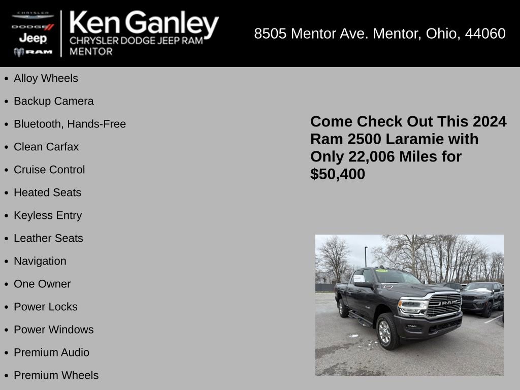 Used 2024 RAM 2500 Laramie w/ Snow Chief Group image 5