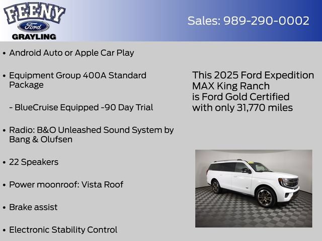 Used 2025 Ford Expedition Max King Ranch AWD/4WD image 8
