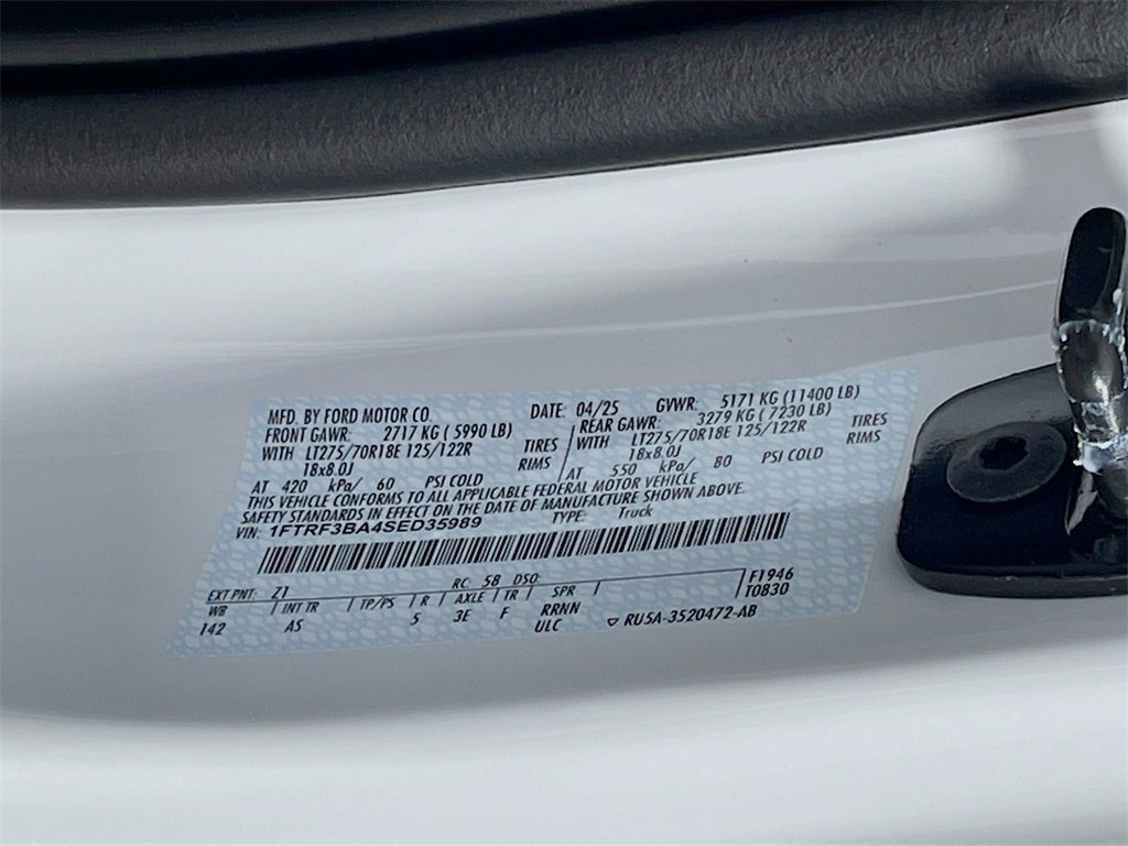 New 2025 Ford F350 XL w/ XL Chrome Package image 25