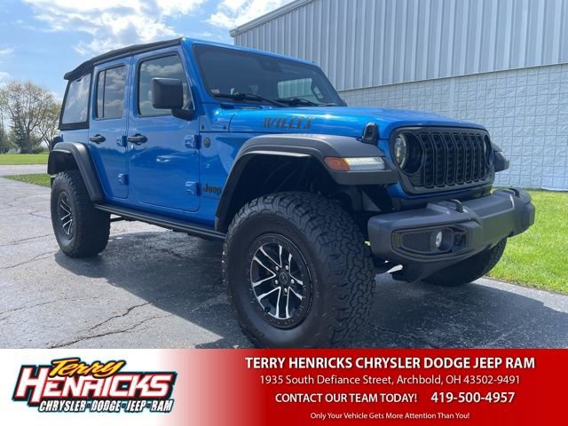 Used 2024 Jeep Wrangler Unlimited Sport AWD/4WD image 1