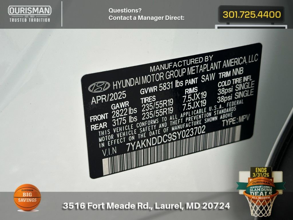 New 2025 Hyundai Ioniq 5 SEL image 30