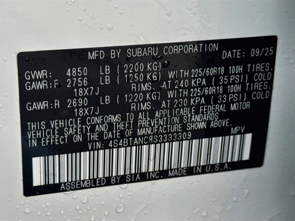 Certified 2025 Subaru Outback Limited AWD/4WD image 45