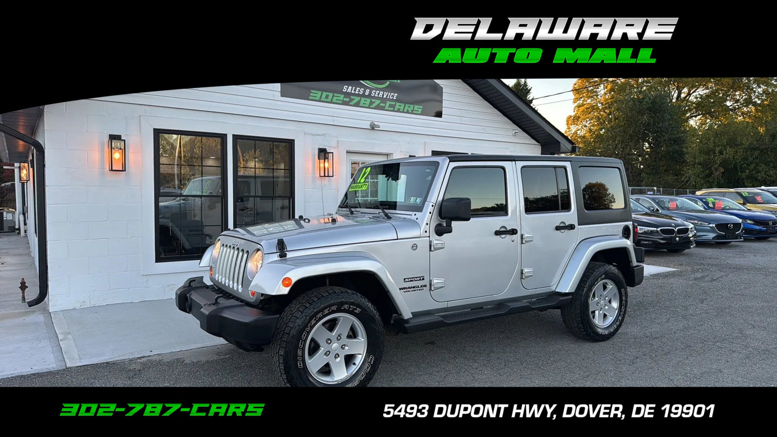 Used 2012 Jeep Wrangler Unlimited Sport