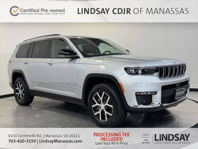 Certified 2023 Jeep Grand Cherokee L Limited w/ Luxury Tech Group II