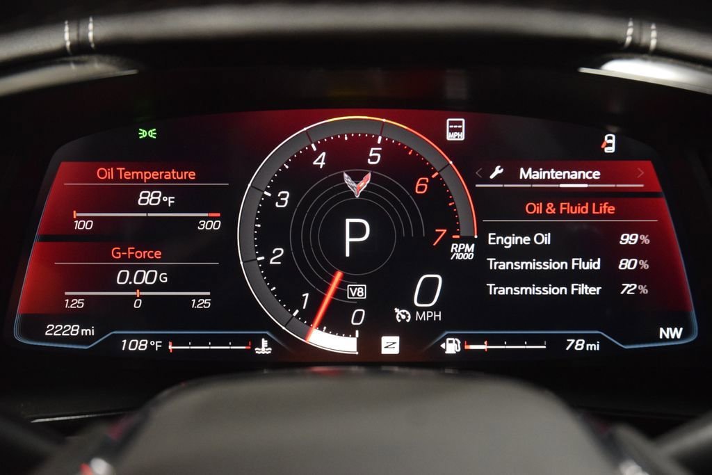 Used 2023 Chevrolet Corvette Stingray Preferred Cpe w/ Z51 Performance Package RWD image 47
