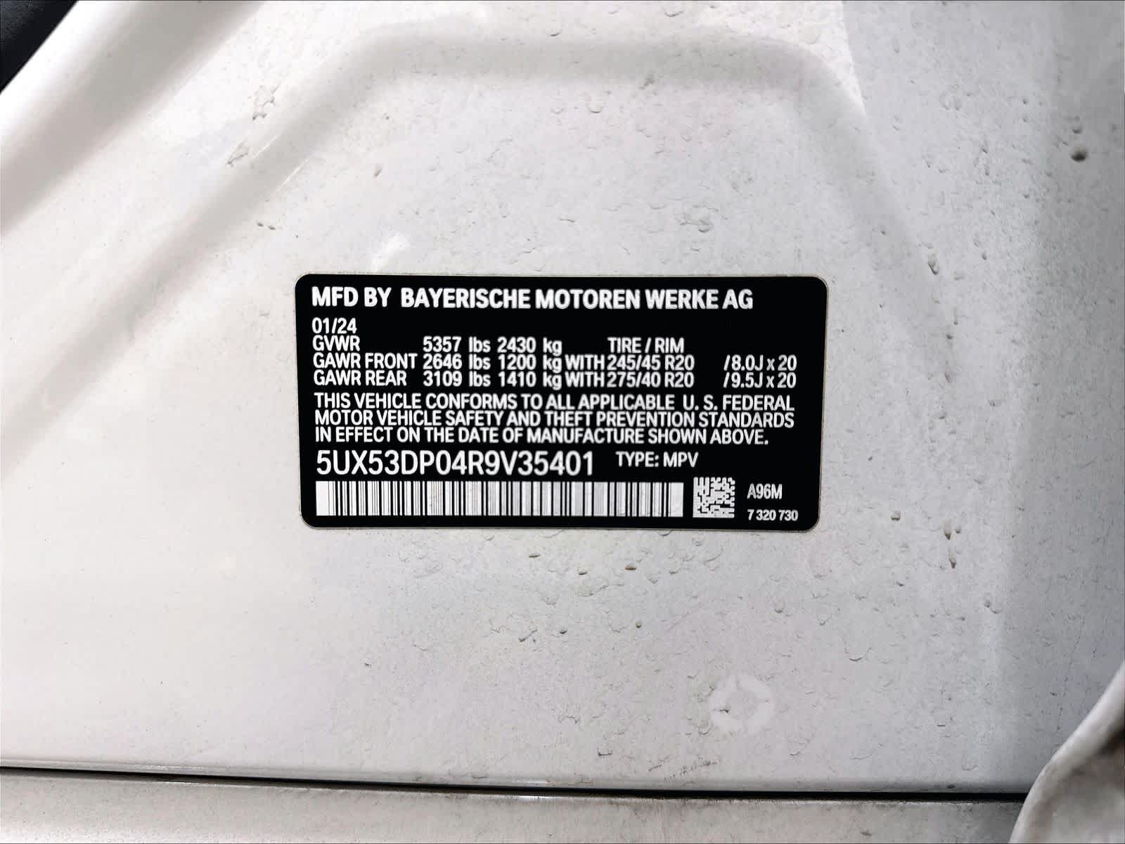 Used 2024 BMW X3 xDrive30i w/ Premium Package AWD/4WD image 35