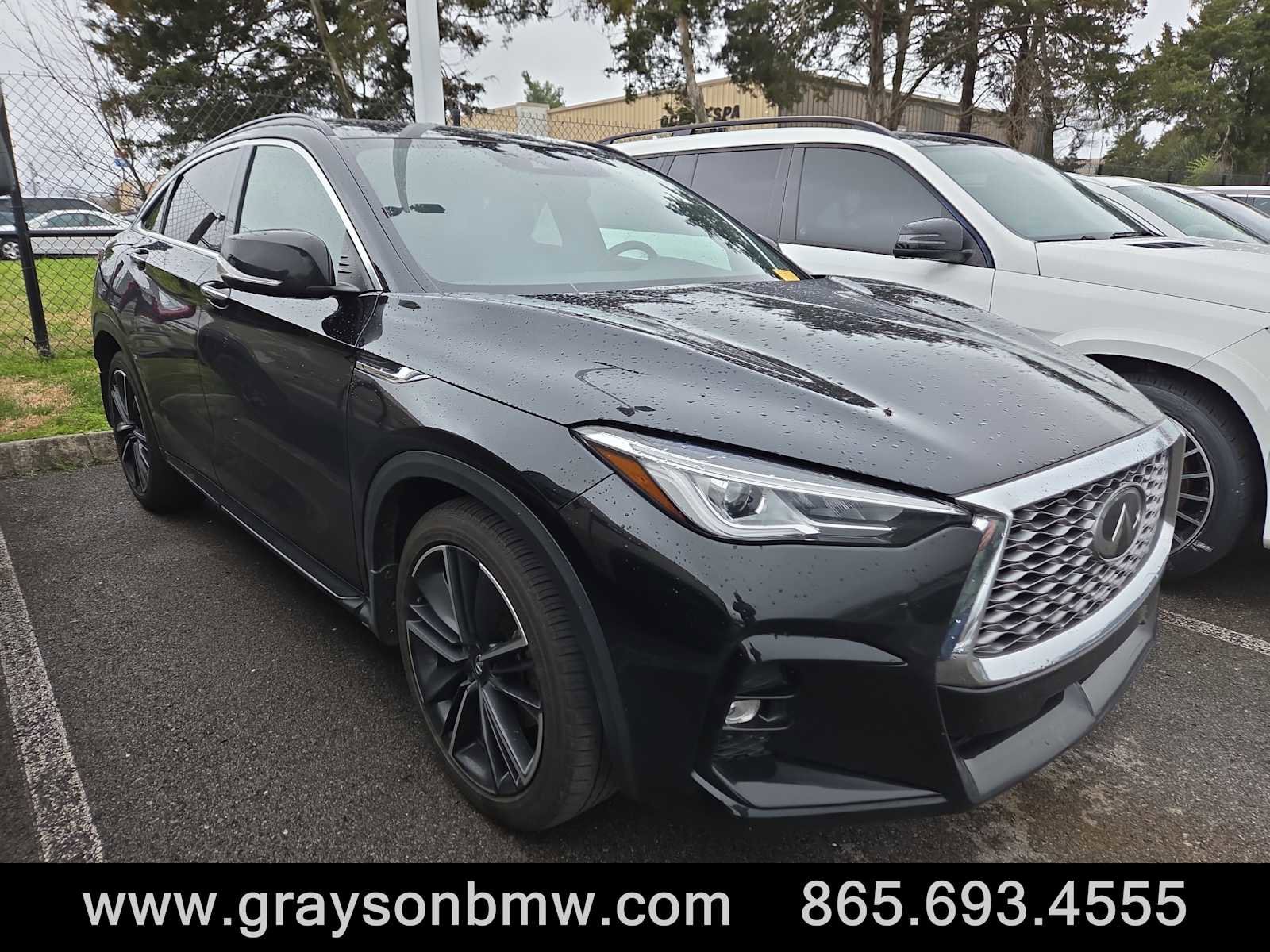 Used 2022 INFINITI QX55 Luxe w/ Cargo Package video 1