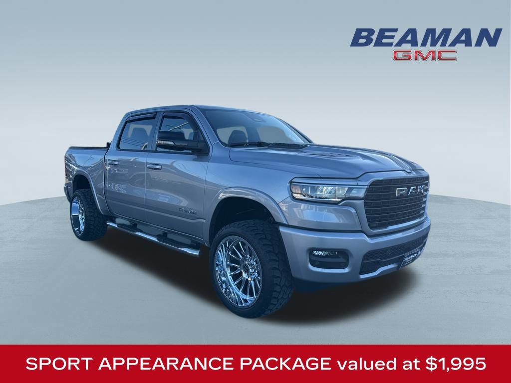 Used 2025 RAM 1500 Laramie w/ Sport Appearance Package image 1