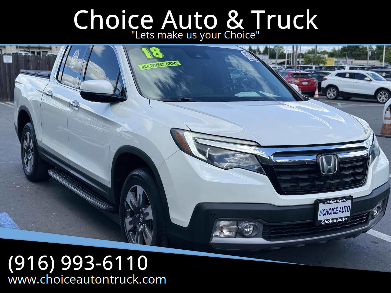 Used 2018 Honda Ridgeline RTL-E image 1