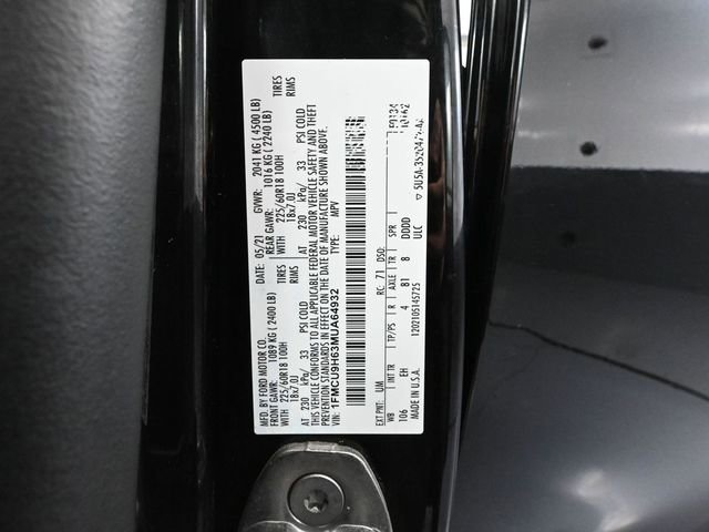 Used 2021 Ford Escape SEL image 48