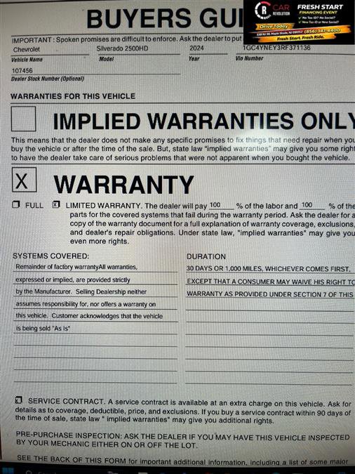 Used 2024 Chevrolet Silverado 2500 LT AWD/4WD image 28