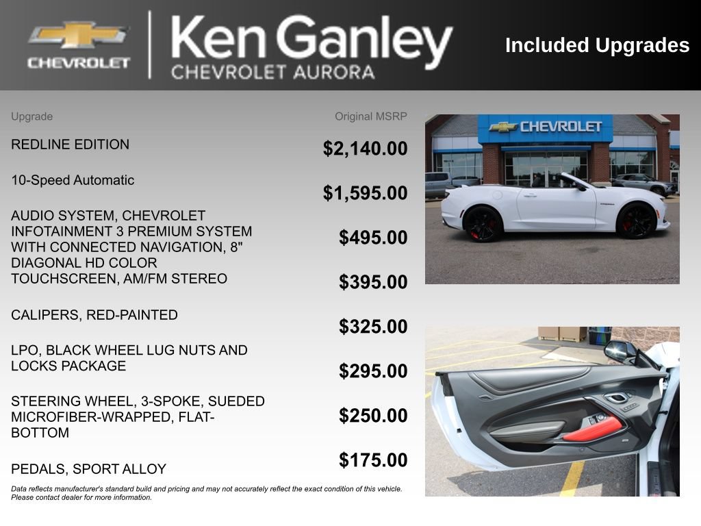 Used 2023 Chevrolet Camaro SS w/ Redline Edition RWD image 6