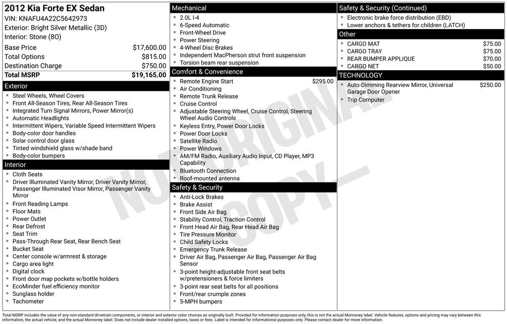 Used 2012 Kia Forte EX image 3