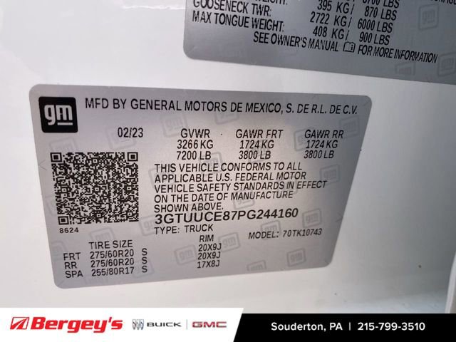 Certified 2023 GMC Sierra 1500 Elevation w/ X31 Off-Road Package image 37