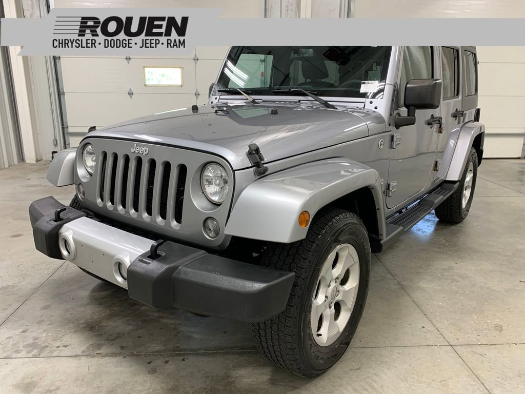 Used 2015 Jeep Wrangler Unlimited Sahara w/ Connectivity Group AWD/4WD image 1