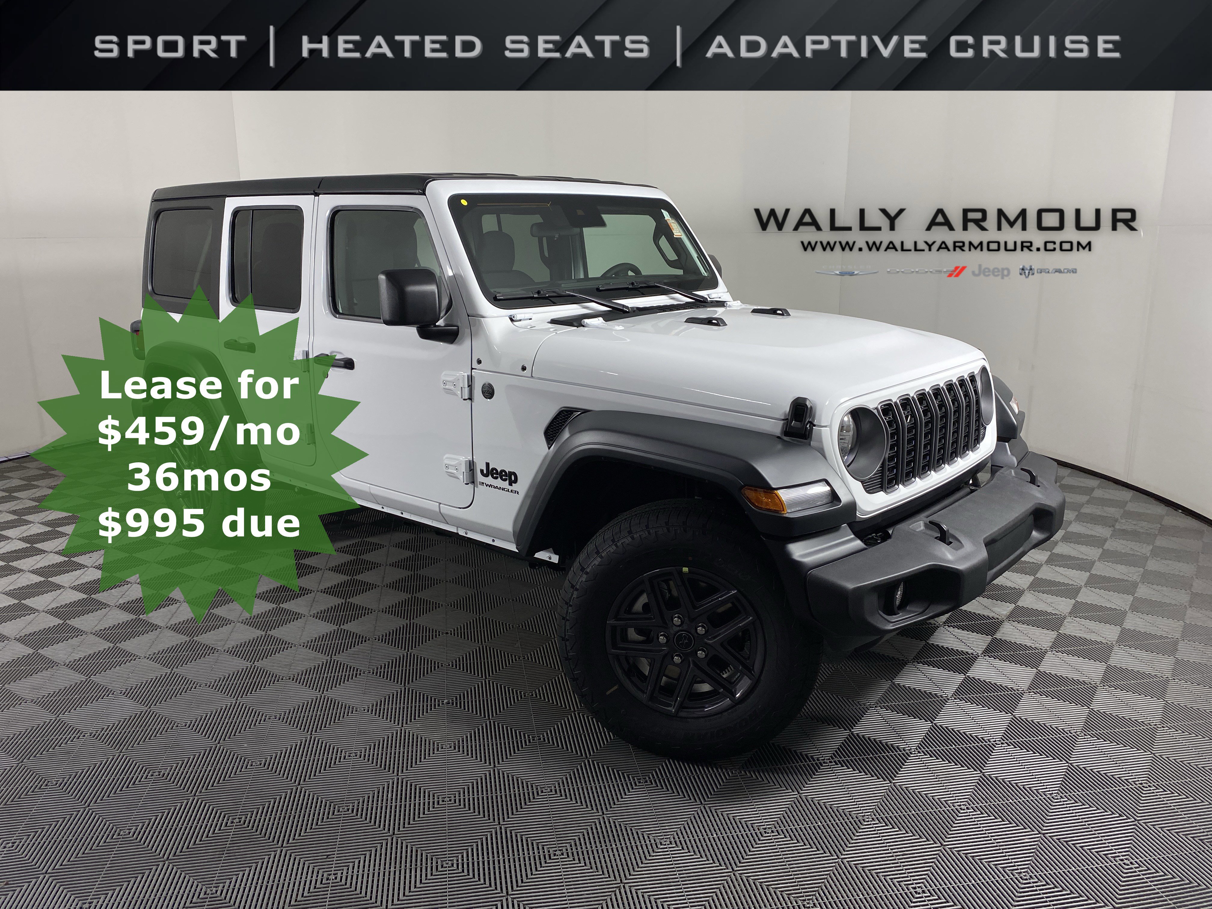New 2025 Jeep Wrangler Sport S image 1