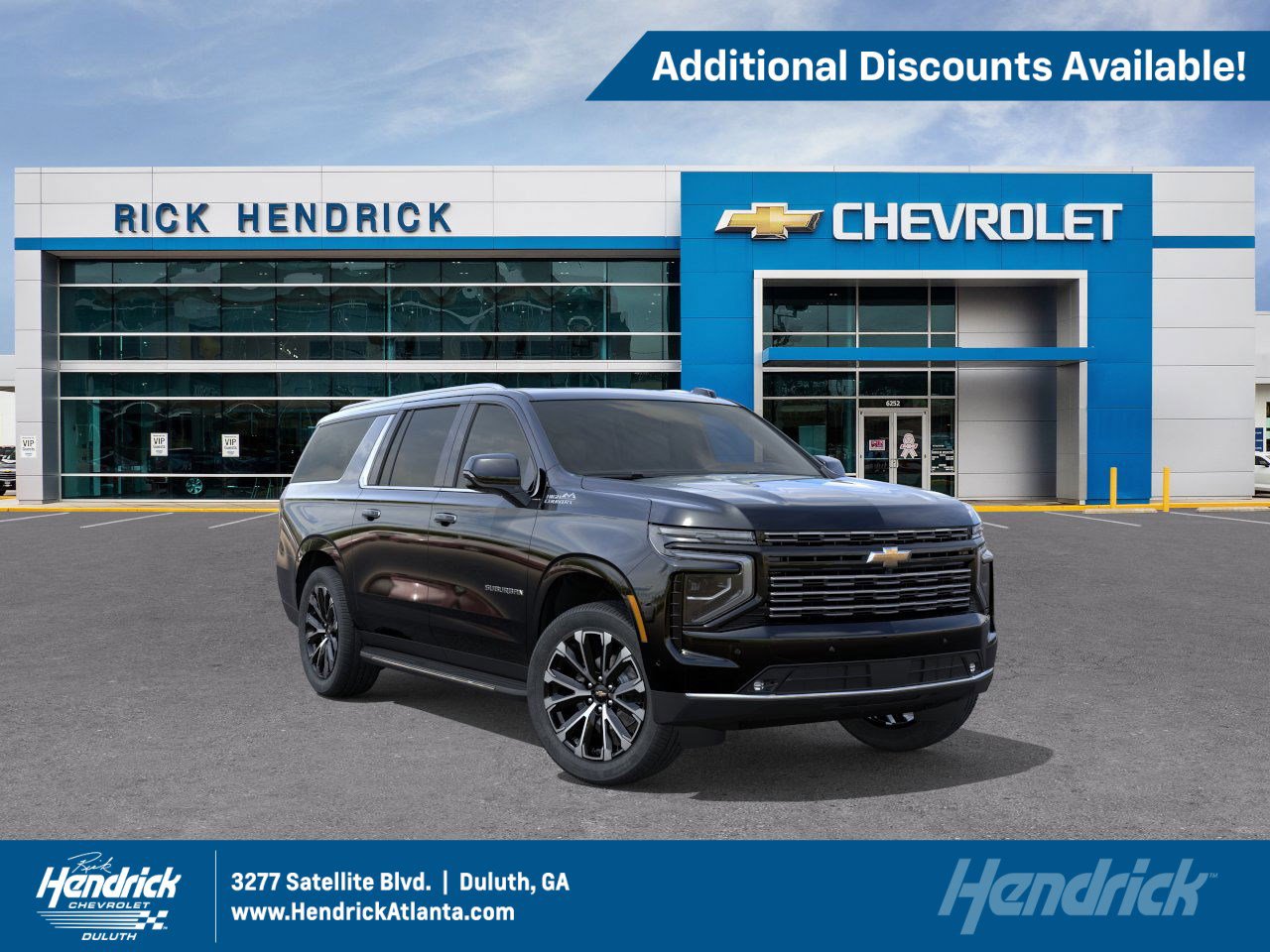 New 2026 Chevrolet Suburban High Country w/ Sun And Tow Package