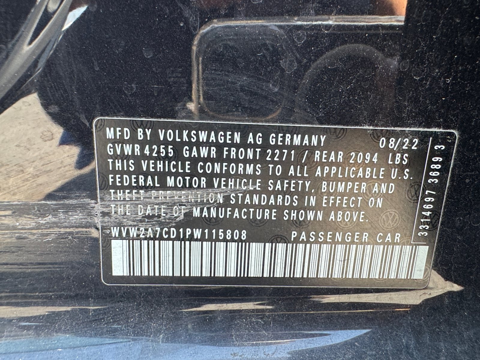 Used 2023 Volkswagen GTI SE FWD image 20