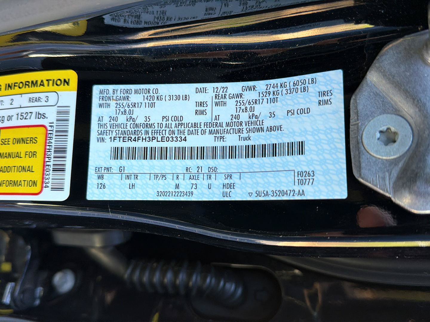Used 2023 Ford Ranger XLT w/ Equipment Group 301A Mid AWD/4WD image 40