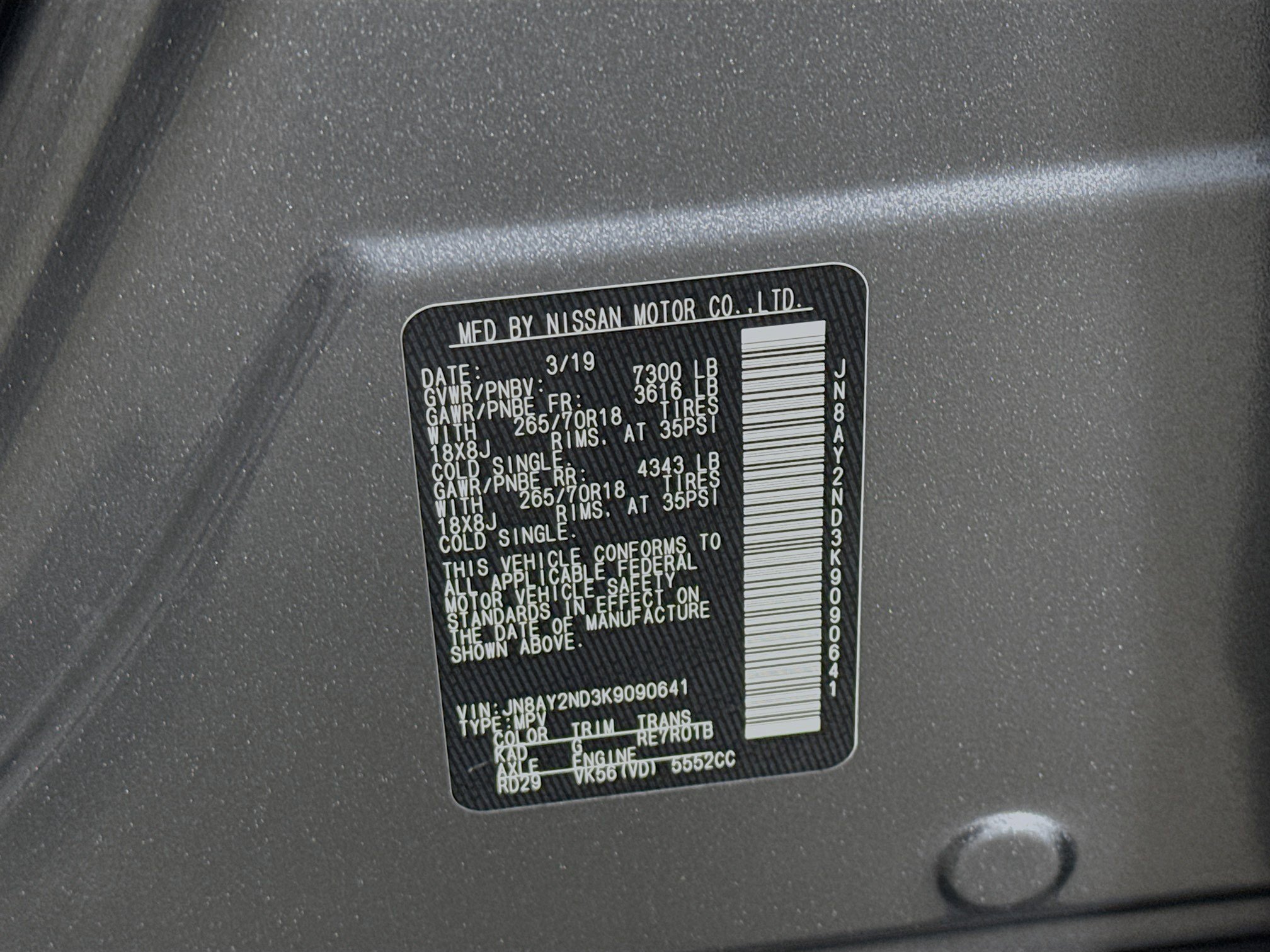 Used 2019 Nissan Armada SV w/ Driver Package image 40