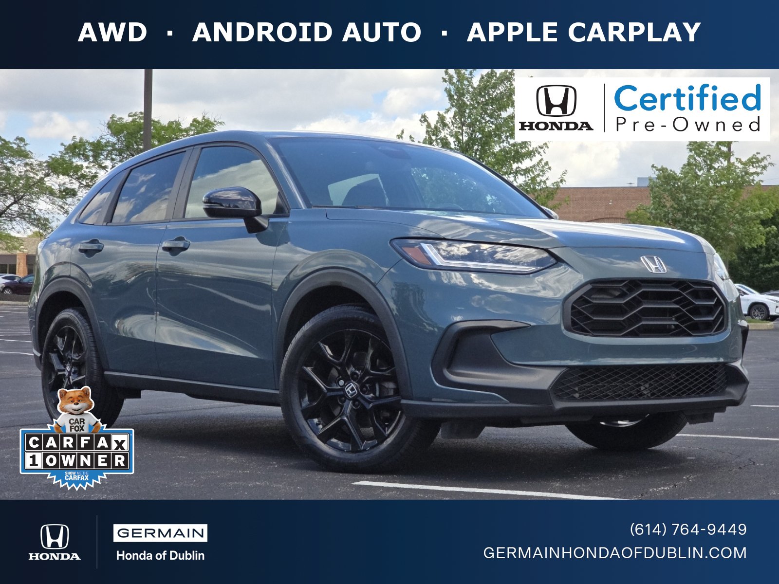 Certified 2024 Honda HR-V Sport
