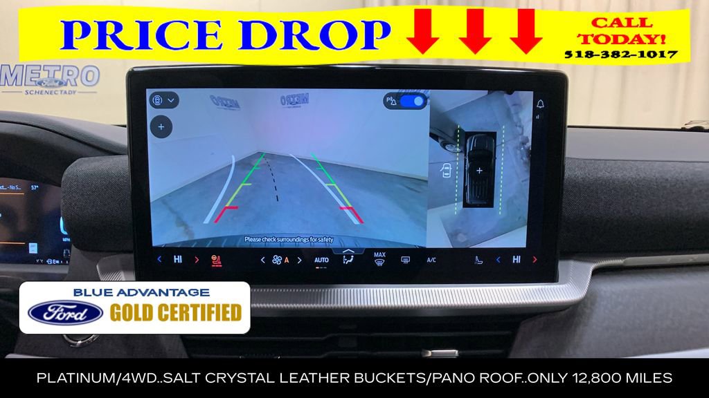 Certified 2025 Ford Explorer Platinum w/ LUX Leather Package AWD/4WD image 46