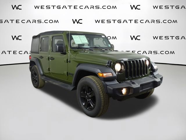 Used 2021 Jeep Wrangler Unlimited Sport image 2