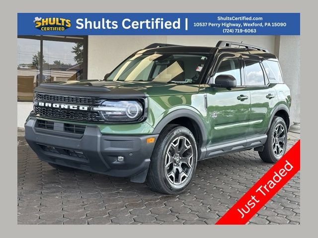 Certified 2025 Ford Bronco Sport Outer Banks w/ Outer Banks Tech Package+ AWD/4WD image 1