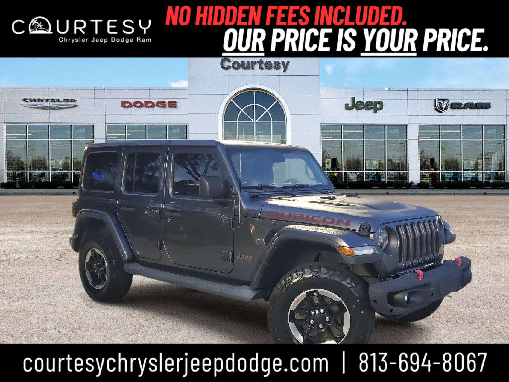 Certified 2019 Jeep Wrangler Unlimited Rubicon