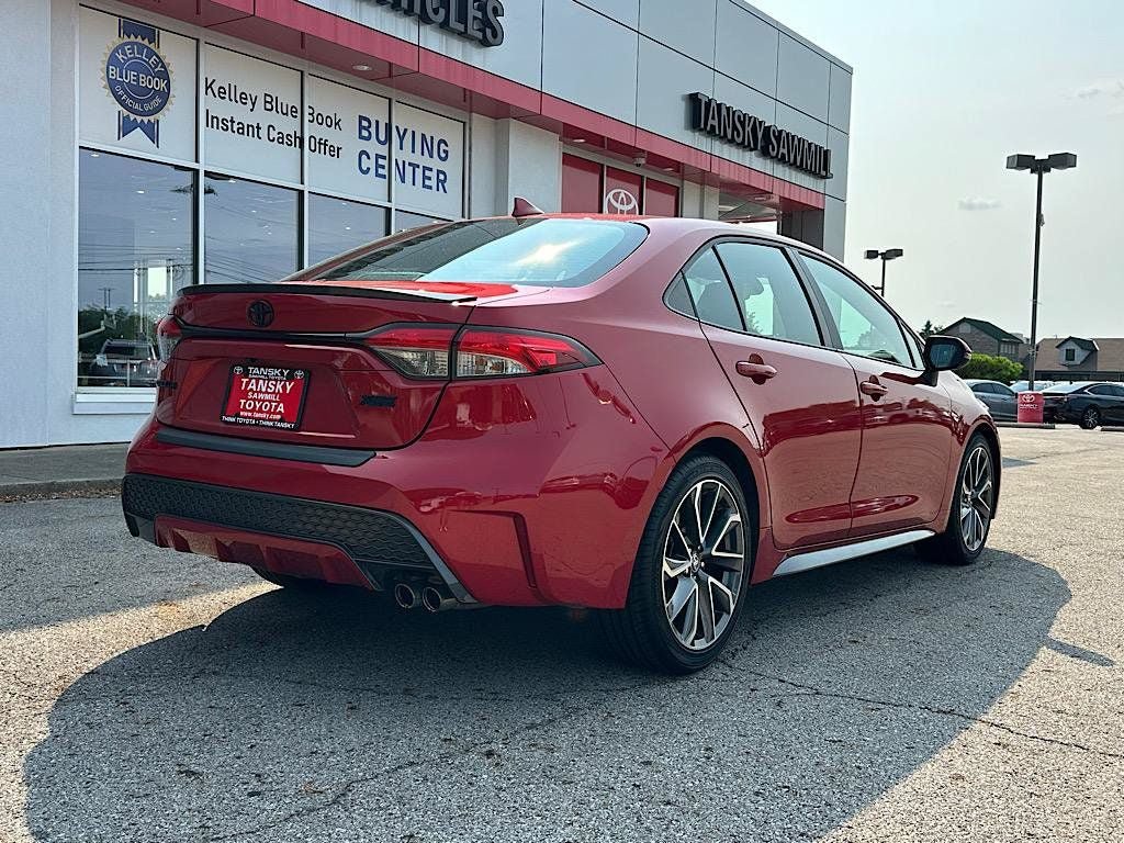 Certified 2021 Toyota Corolla XSE w/ Carpet Mat Package (TMS) FWD image 5