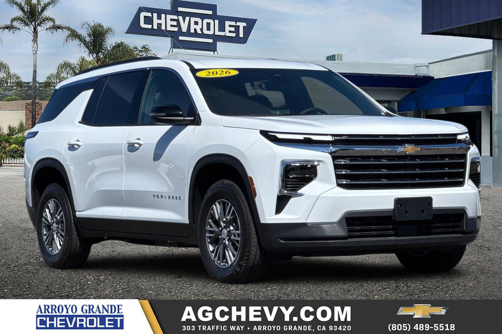 New 2026 Chevrolet Traverse LT