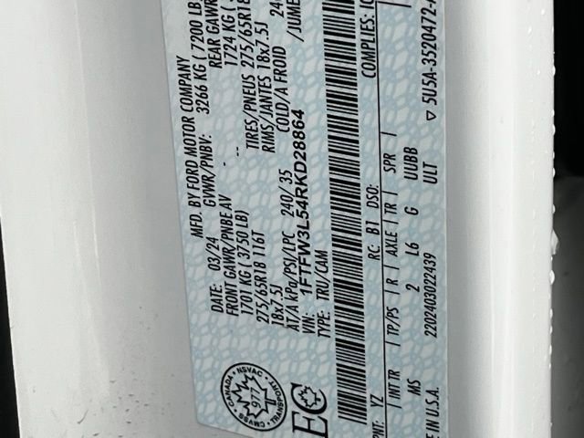 Used 2024 Ford F150 XLT w/ Tow/Haul Package image 34