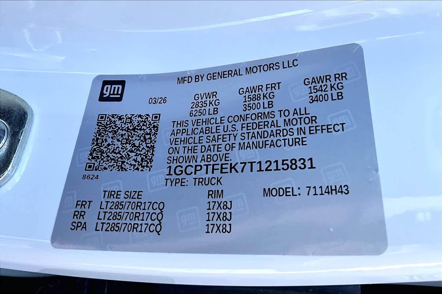 Used 2026 Chevrolet Colorado ZR2 AWD/4WD image 33