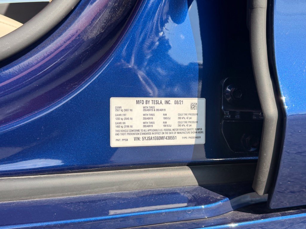 Used 2021 Tesla Model S Plaid AWD/4WD image 34