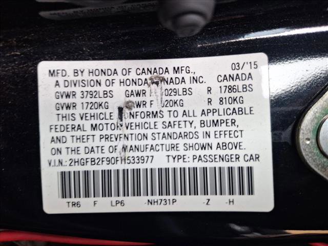 Used 2015 Honda Civic EX-L image 18