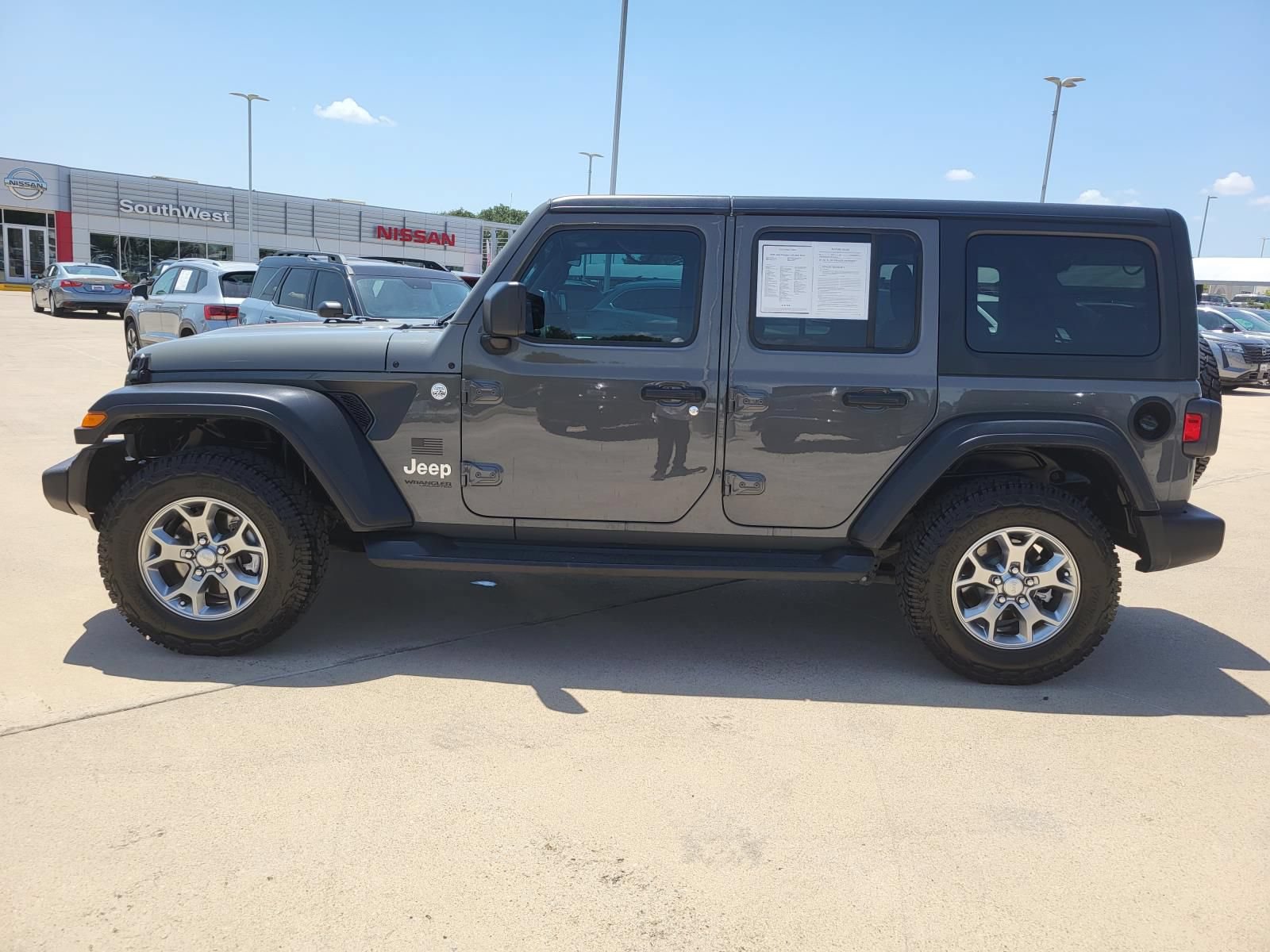 Used 2020 Jeep Wrangler Unlimited Sport AWD/4WD image 8