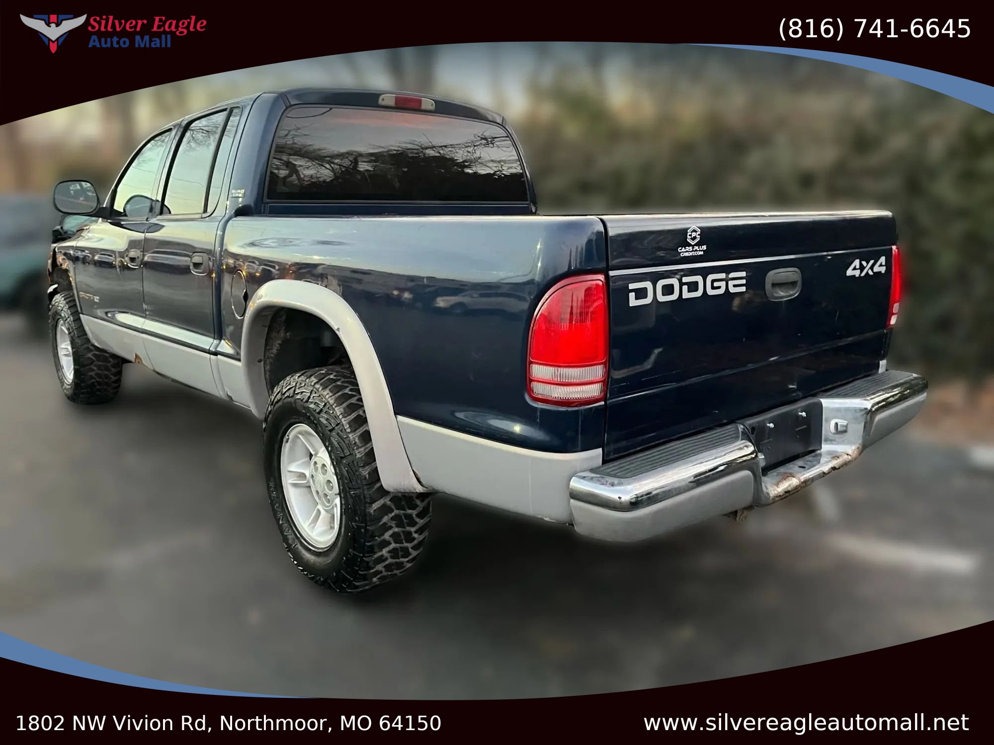 Used 2000 Dodge Dakota 4x4 Quad Cab image 2