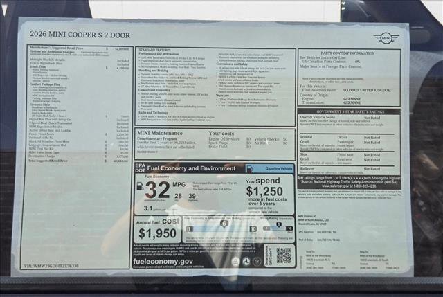 Used 2026 MINI Cooper S image 18