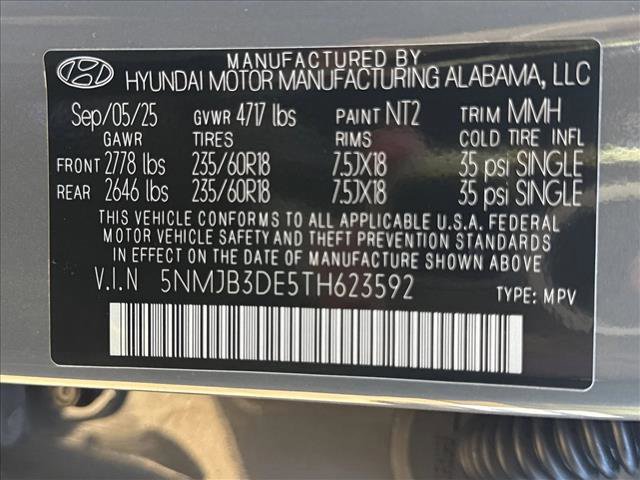 Used 2026 Hyundai Tucson SEL FWD image 20