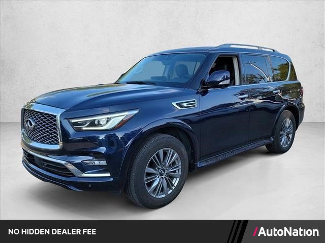 Used 2022 INFINITI QX80 Luxe w/ Cargo Package AWD/4WD image 1