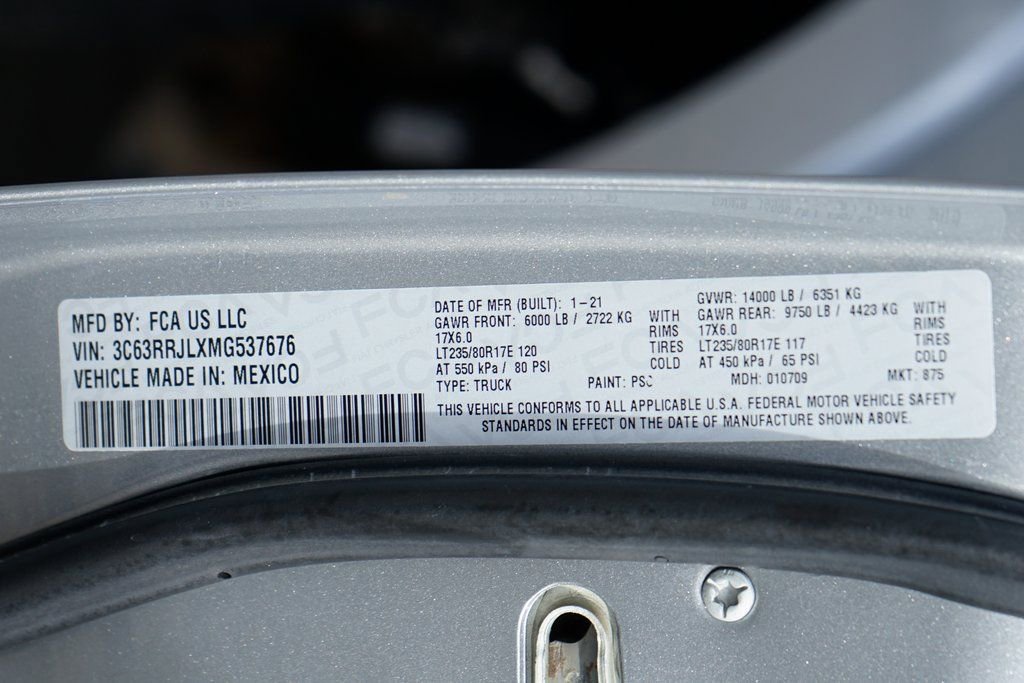 Used 2021 RAM 3500 Laramie image 64