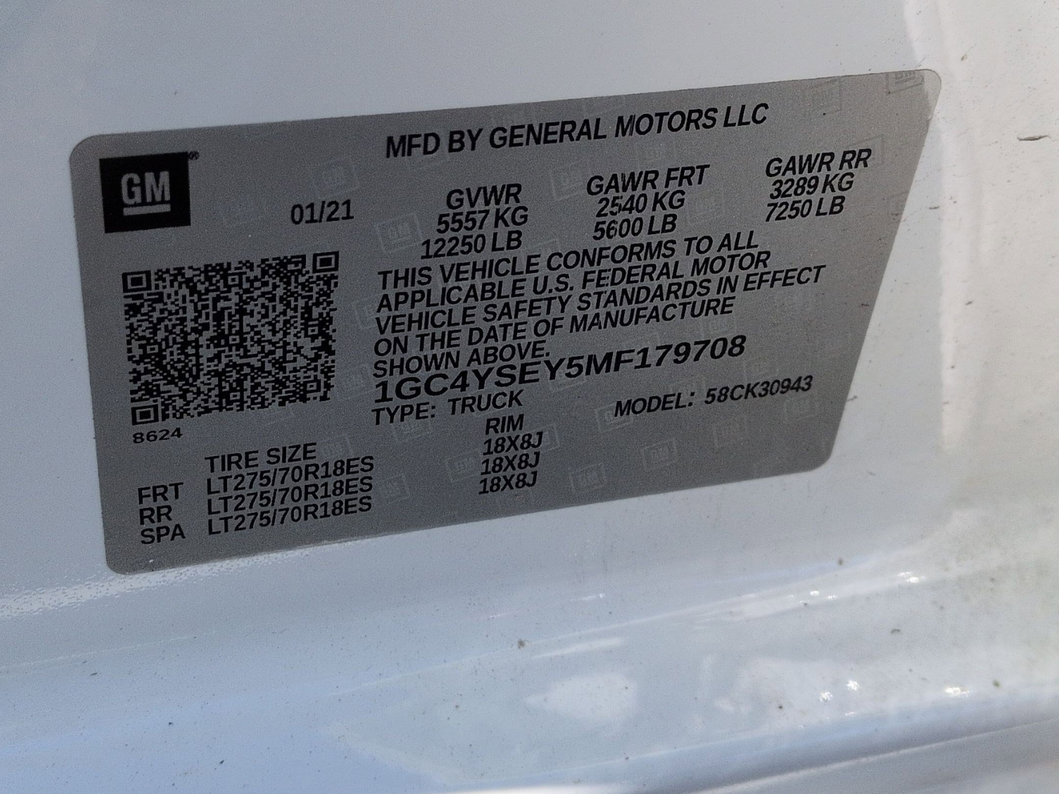 Used 2021 Chevrolet Silverado 3500 W/T w/ WT Convenience Package image 21