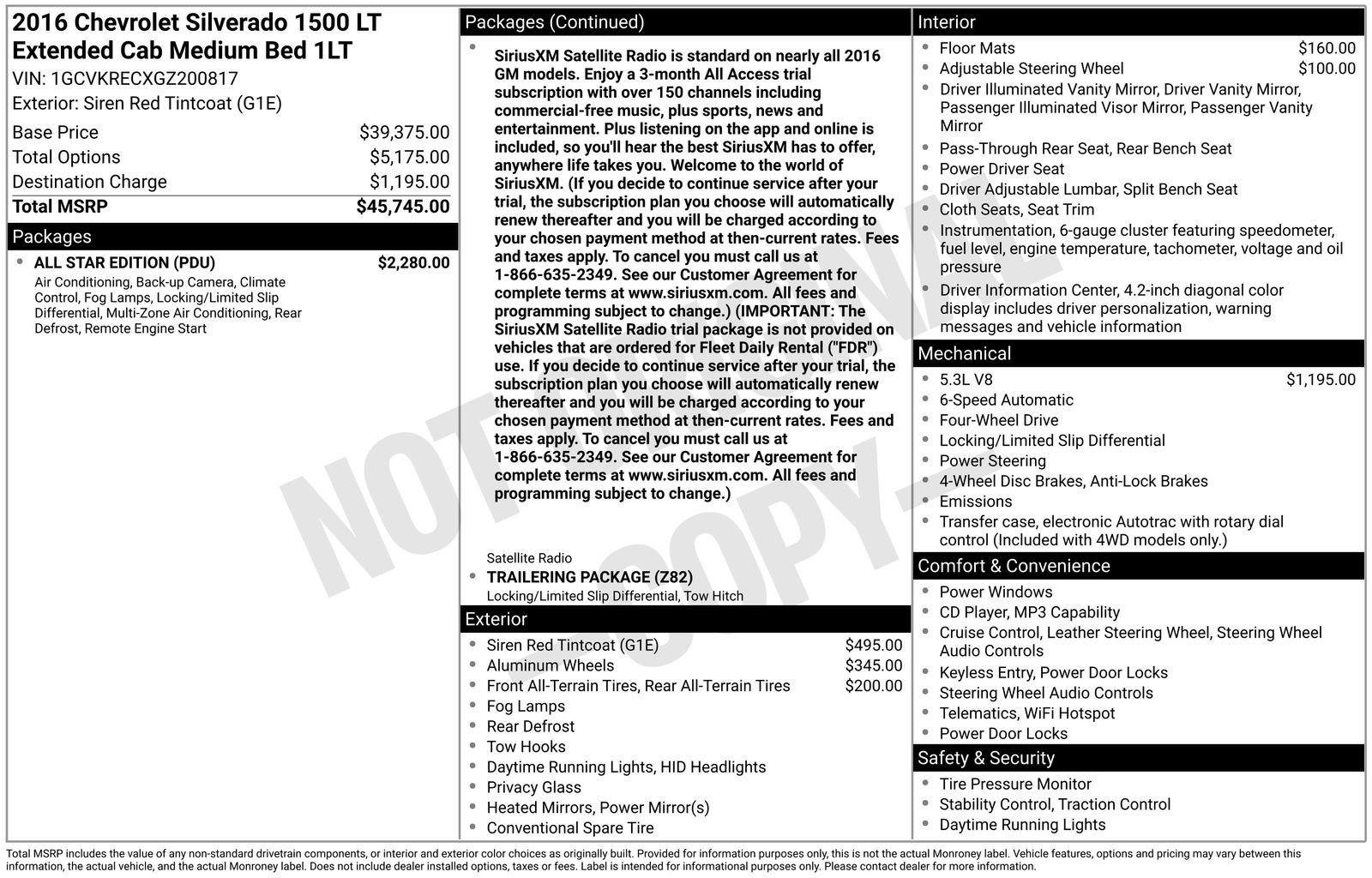 Used 2016 Chevrolet Silverado 1500 LT w/ All Star Edition image 13