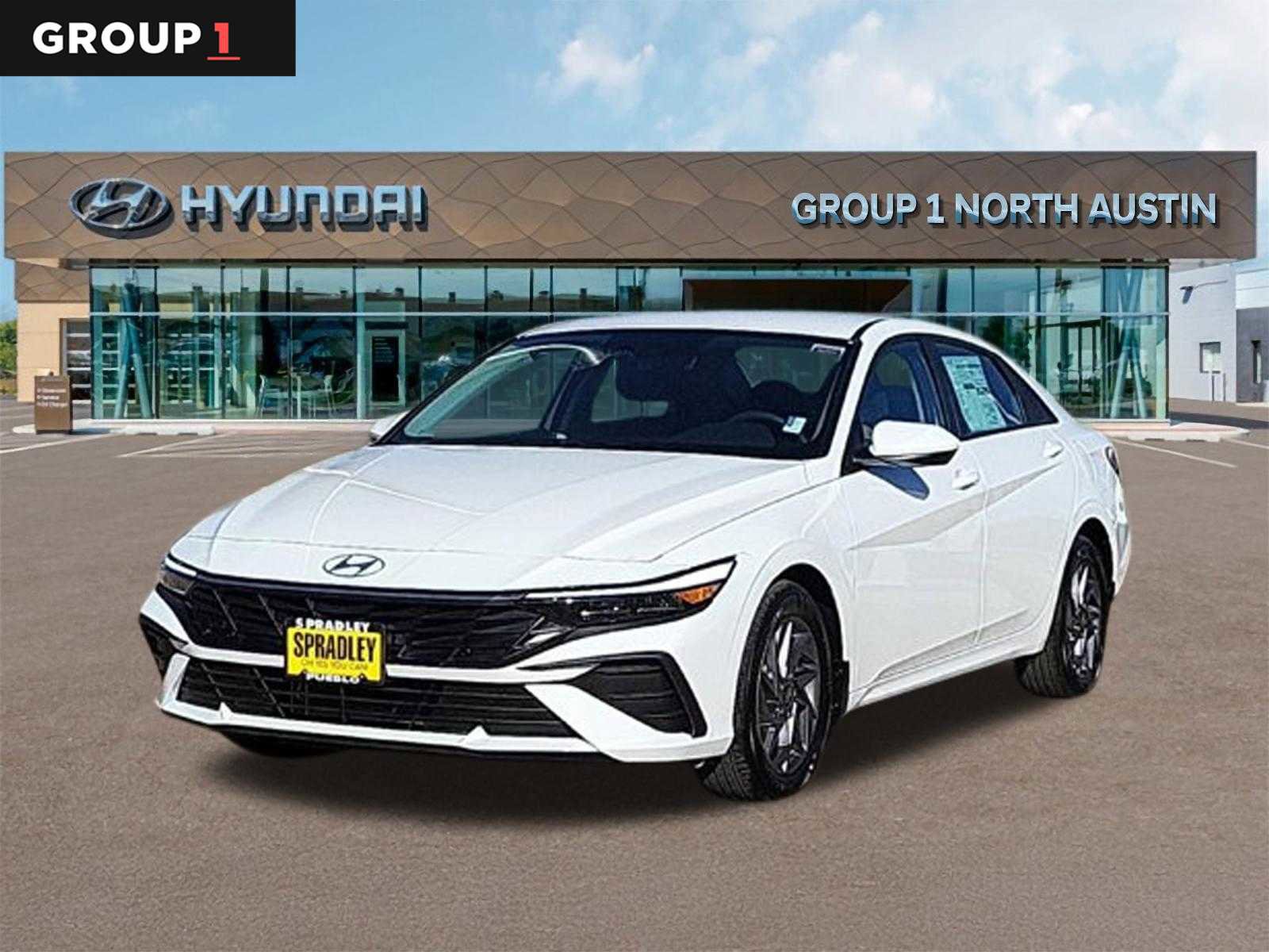 New 2026 Hyundai Elantra Blue