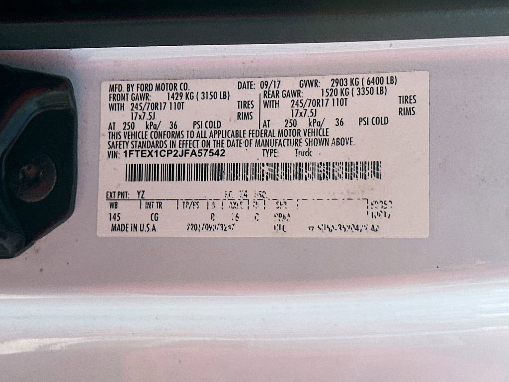 Used 2018 Ford F150 XL w/ Equipment Group 101A Mid RWD image 26