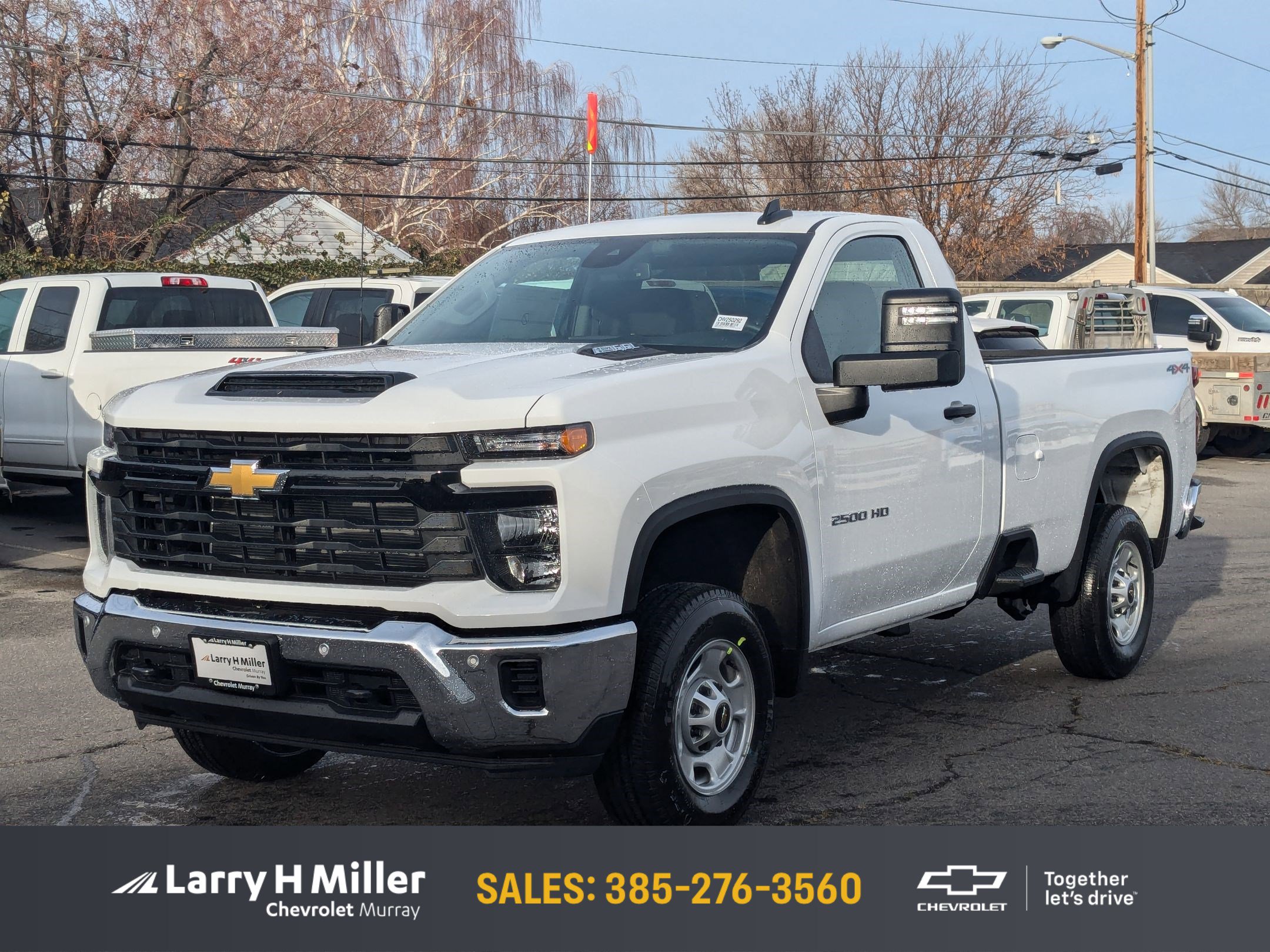 New 2025 Chevrolet Silverado 2500 W/T w/ WT/CX Safety Package