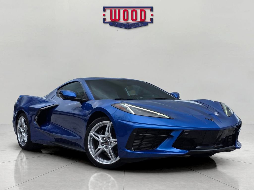 Used 2021 Chevrolet Corvette Stingray Preferred Cpe w/ Battery Protection Package image 1