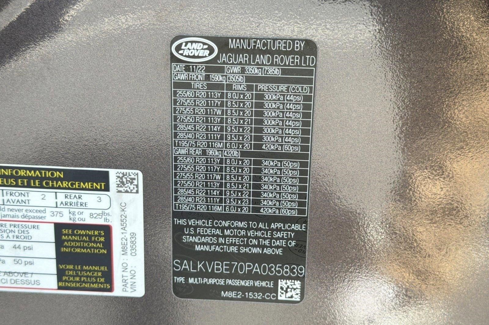 Used 2023 Land Rover Range Rover Long Wheelbase First Edition AWD/4WD image 20