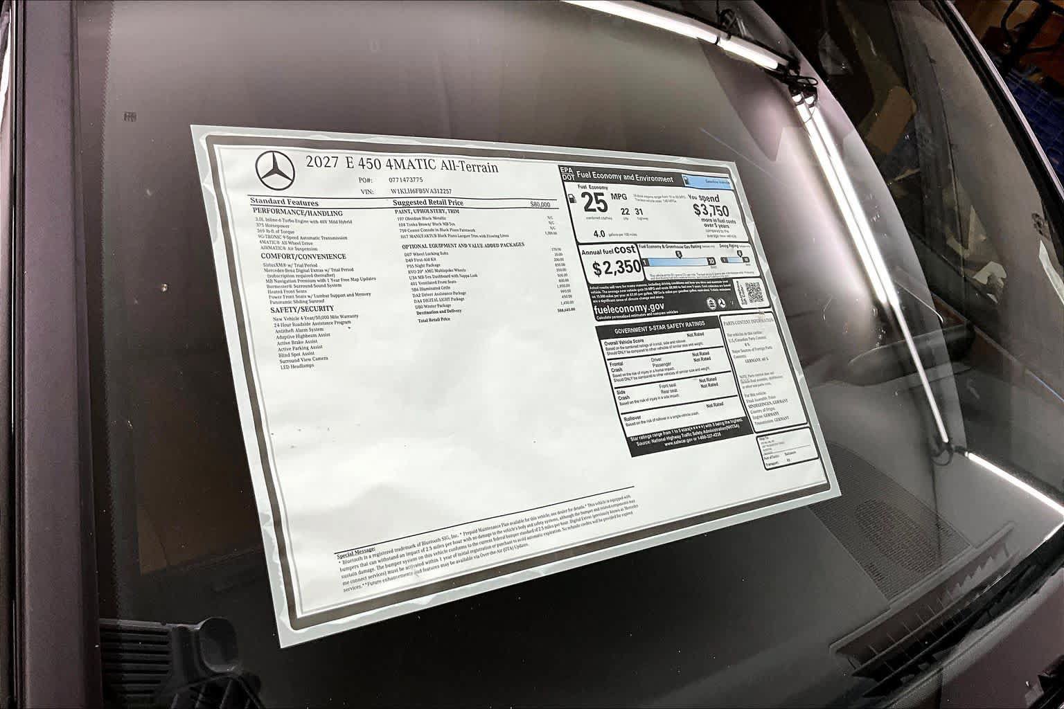 New 2027 Mercedes-Benz E 450 4MATIC All-Terrain Wagon image 18